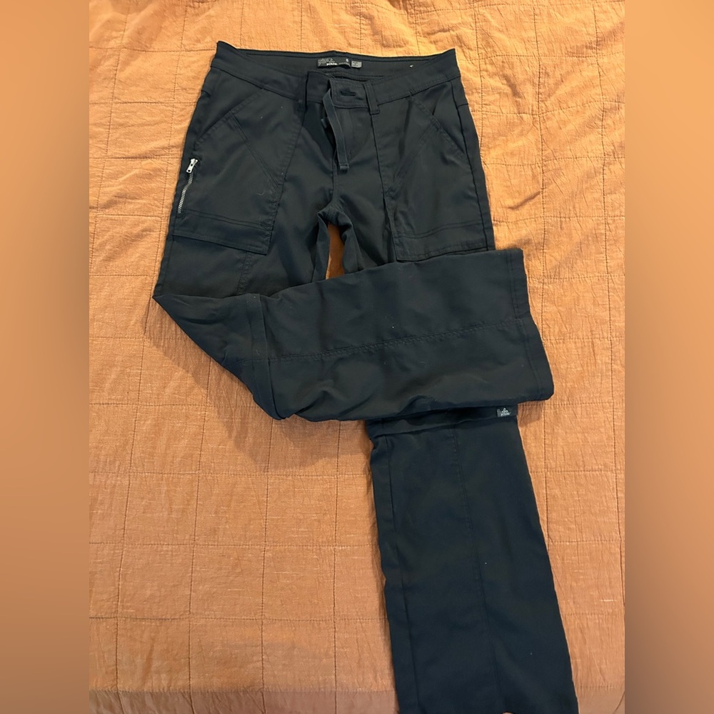 Black prAna hiking pants, size 6